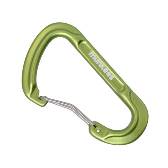 Geschmiedeter Karabiner 75 mm Grün - Munkees