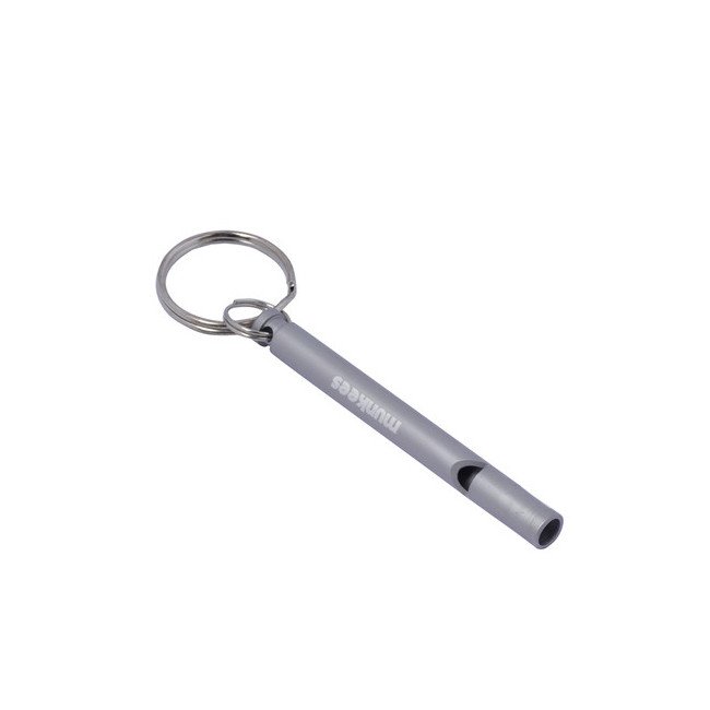 Sifflet fin en aluminium 70 mm Gris - Munkees
