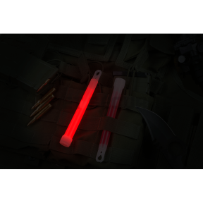Leuchtstab 6" rot - Clawgear