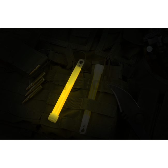 Bâton lumineux 6" jaune - Clawgear