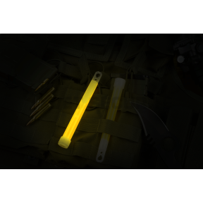 Bâton lumineux 6" jaune - Clawgear