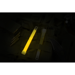 Bâton lumineux 6" jaune - Clawgear