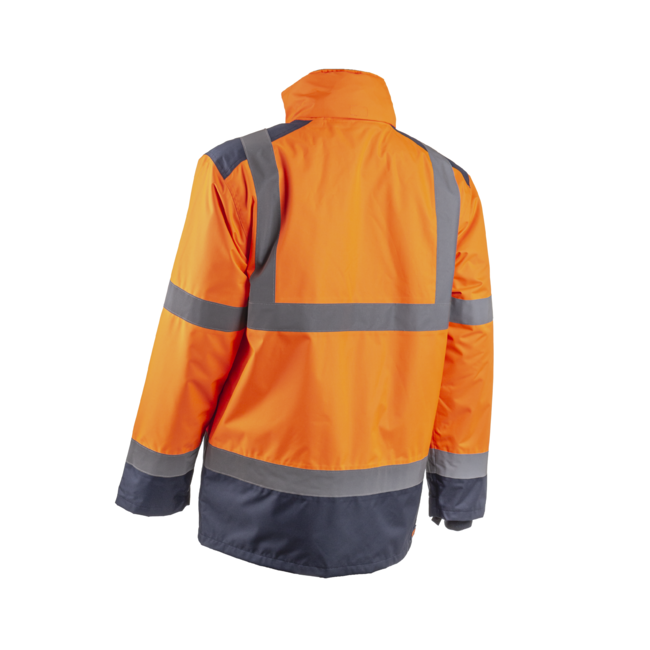 HV Regenparka Kazan orange und marine - Coverguard