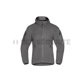 Veste à capuche Aviceda Mk.II Fleece gris - Clawgear