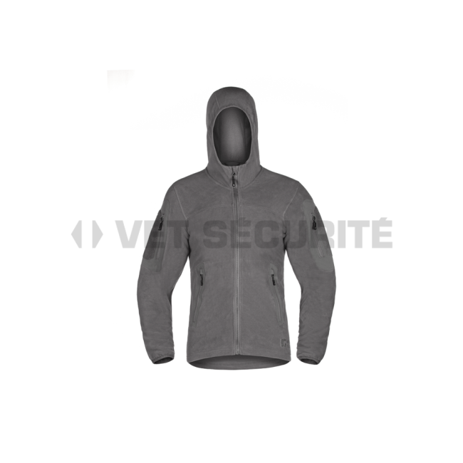 Bluza z kapturem Aviceda Mk.II Fleece szara - Clawgear