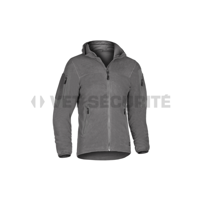 Hoodie vest Aviceda Mk.II Fleece grijs - Clawgear
