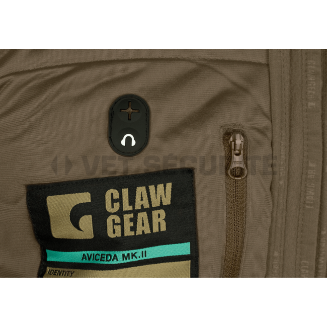 Aviceda Mk.II Fleece vest grijs bruin - Clawgear