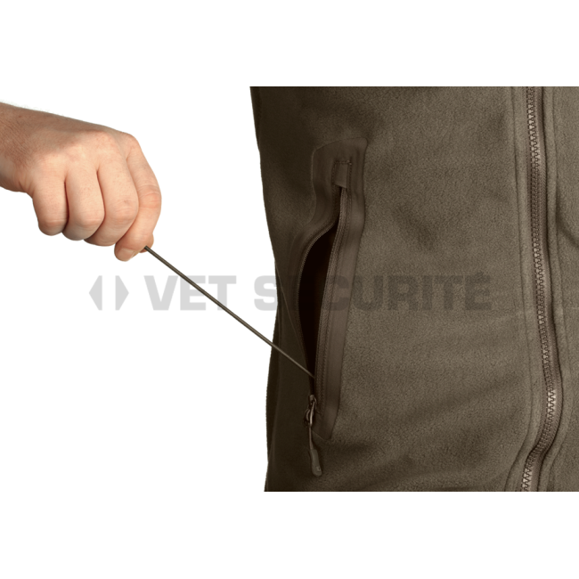 Veste Aviceda Mk.II Fleece gris brun - Clawgear