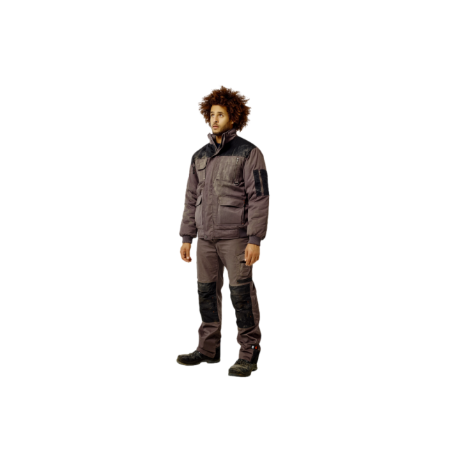 Pantalon série Mars avec renforts Gris - HEROCK