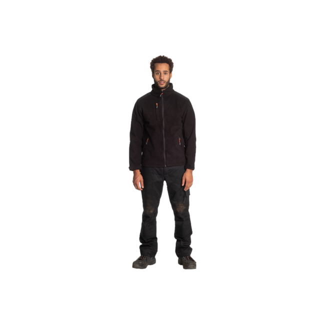 Pantalon de travail déperlant TITAN Noir - Herock