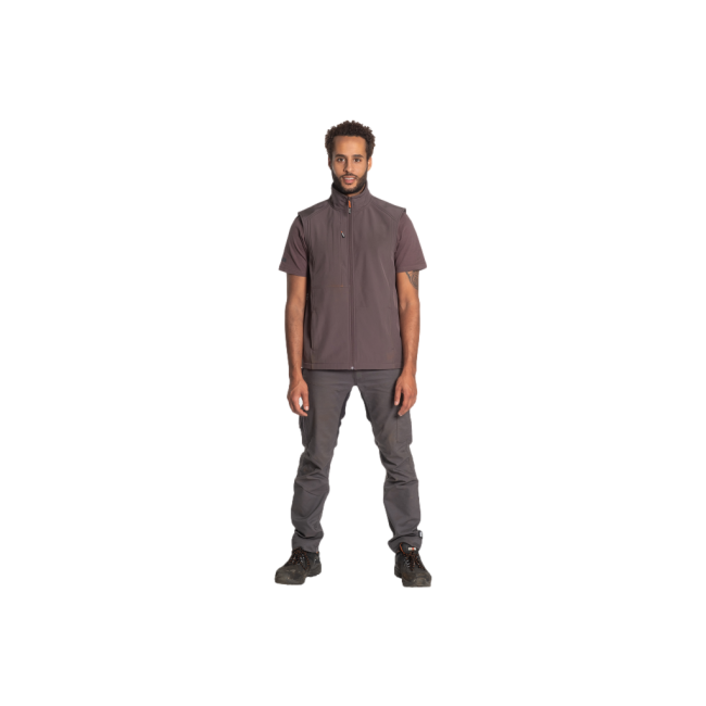 Pantalon de travail multipoches Stretch TOREX Anthracite/Noir - Herock