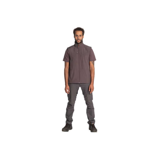 Pantalon de travail multipoches Stretch TOREX Anthracite/Noir - Herock