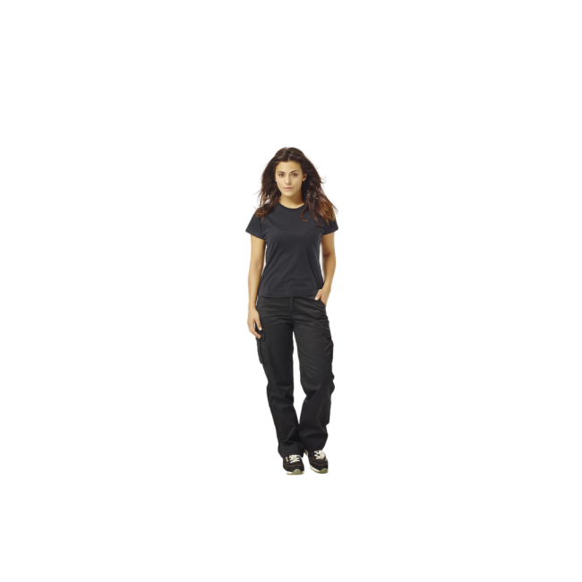 Tee-shirt manches courtes Epona femme Noir - Herock