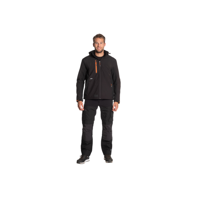 Pantalon de travail multipoches Hector Noir - Herock