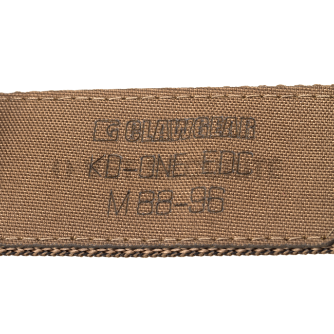 KD One Gürtel coyote - Clawgear