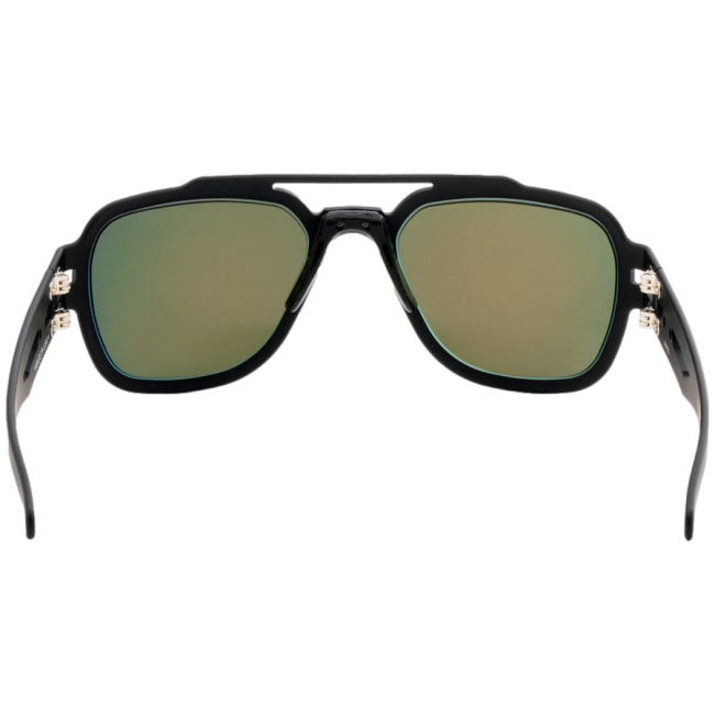Okulary Stark Matte Blackout z polaryzowanymi soczewkami pomarańczowymi - Gatorz