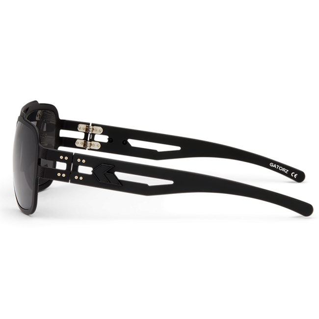 Lunettes Stark Matte Blackout avec verres polarisés noir - Gatorz