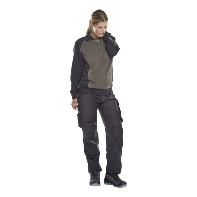 Pantalon avec poches genouillères LEMBERG Noir - Mascot