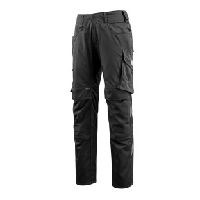 Pantalon avec poches genouillères LEMBERG Noir - Mascot