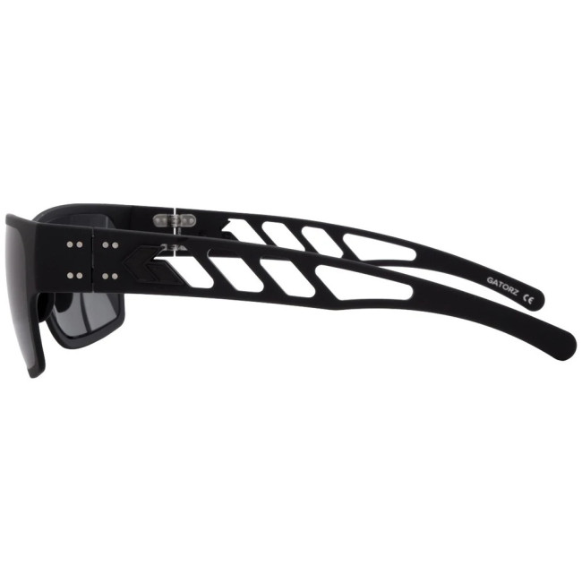 Okulary z przyciemnianymi spolaryzowanymi szkłami Delta M4 Matte Blackout - Gatorz