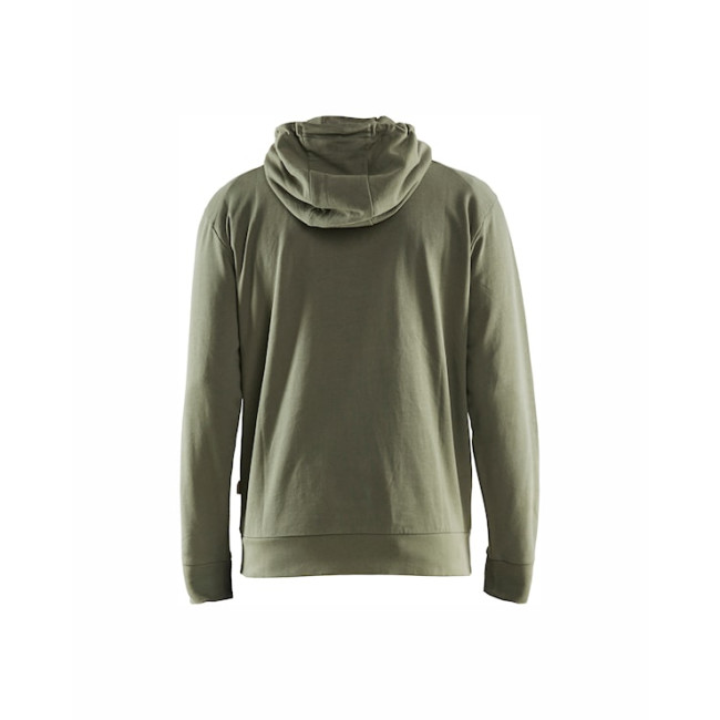 Sweat à capuche imprimé 3D Vert Automne - Blaklader