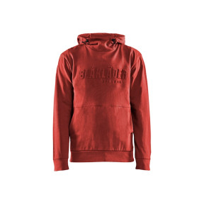 Sweat à capuche imprimé 3D Rouge brique - Blaklader