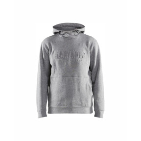 Sweat à capuche imprimé 3D Gris chiné - Blaklader