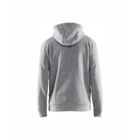Sweat à capuche imprimé 3D Gris chiné - Blaklader
