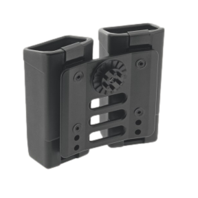 Double étui rotatif pour chargeur MP5 / UZI (Clip ceinture UBC-05) - Euro Security Products
