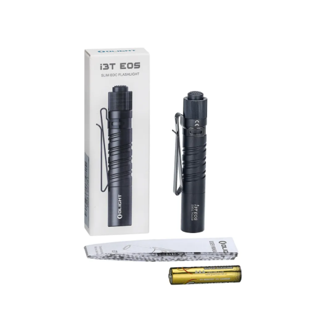Taschenlampe i3T EOS 180 Lumen schwarz - Olight