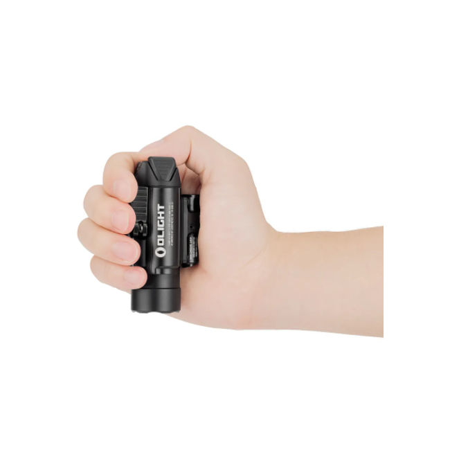 Latarka taktyczna Baldr Pro z zielonym laserem 1350 lumenów czarna - Olight