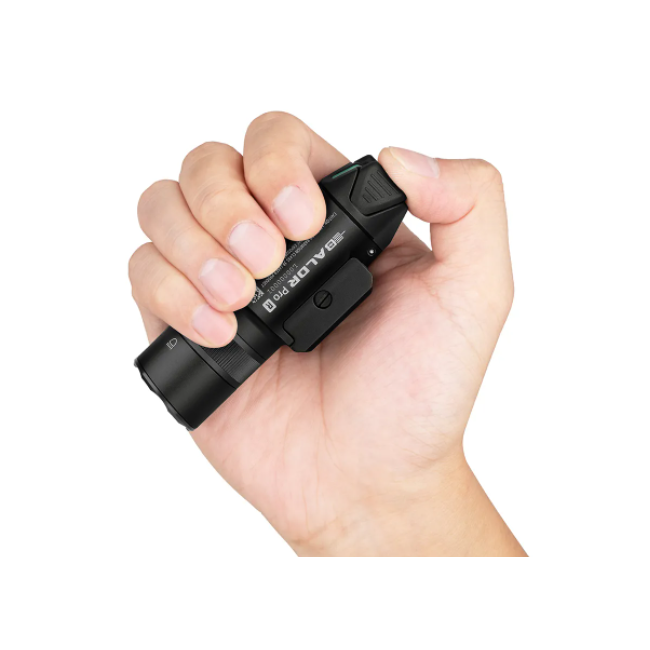 Lampe tactique Baldr Pro Ravec laser vert 1350 lumens noir - Olight