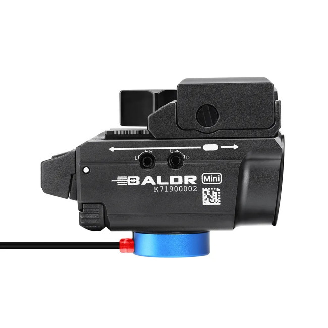 Lampe torche laser vert Baldr Mini noir - Olight