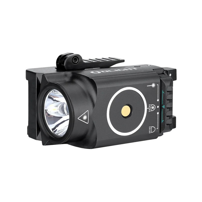 Lampe torche laser vert Baldr Mini noir - Olight