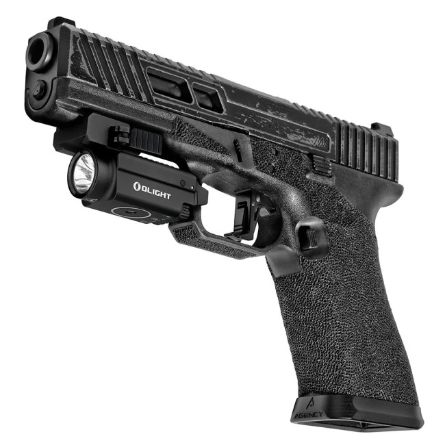 Lampe rail 1913 laser vert Baldr S noir - Olight