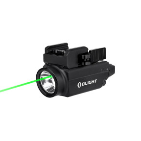 Lampe rail 1913 laser vert Baldr S noir - Olight