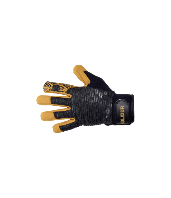 Gants de protection CERCIS jaune/noir - Solidur