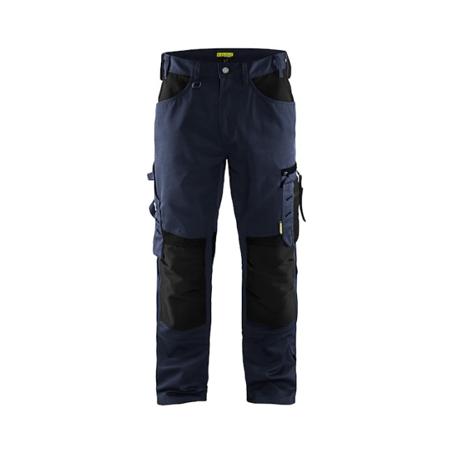 Ambachtsman broek zonder hangzakken Donkermarineblauw/Zwart - Blaklader