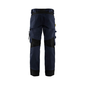 Ambachtsman broek zonder hangzakken Donkermarineblauw/Zwart - Blaklader