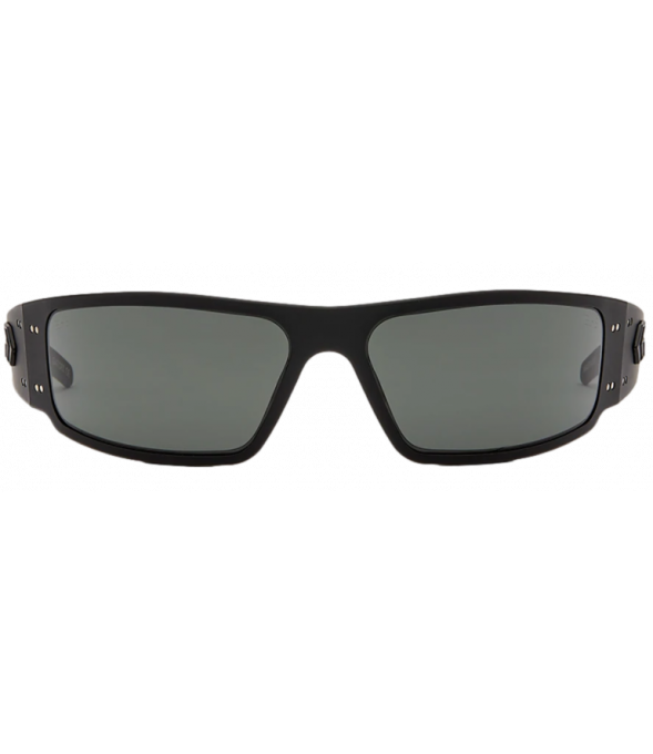 Gatorz Magnum Sunglasses, Milspec Ballistic, Z87.1 Black Frame, Clear Anti  Fog L 