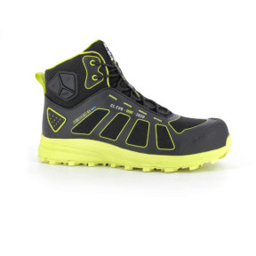 Wysokie buty ochronne Rider S3 Czarny/Żółty - S.24