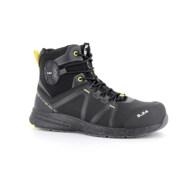 Wysokie buty ochronne Rocket S3 Czarny - S.24