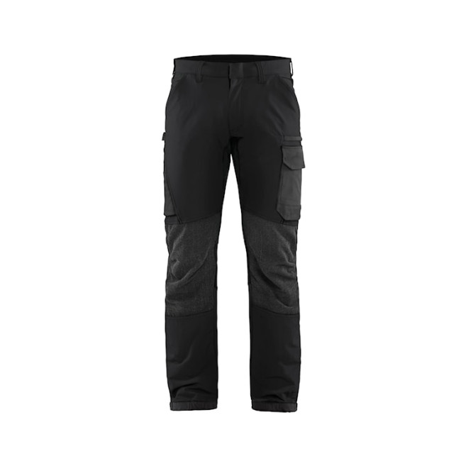 Wartungshose Stretch 4D Schwarz/Dunkelgrau - Blaklader