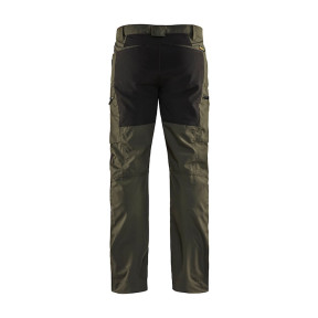 Onderhoudsbroek +stretch Kakigroen/Zwart - Blaklader