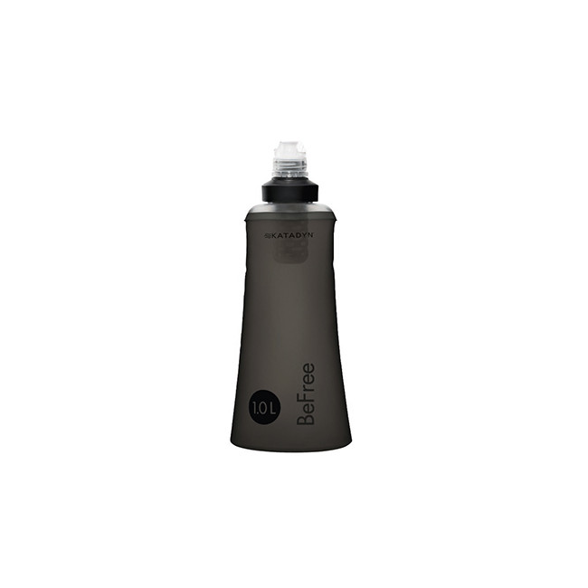 Bidon BeFree z systemem filtracji 1 L Czarny - Katadyn