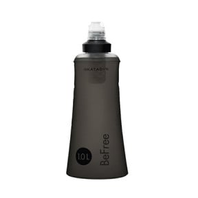 Gourde BeFree avec système de filtration 1 L Noir - Katadyn