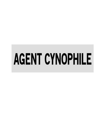 Bandeau Agent Cynophile rétroréfléchissant 4 x 13 cm - Patrol Equipements