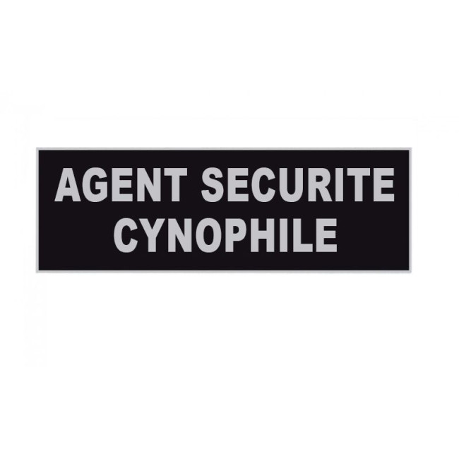Opaska Agent de sécurité cynophile odwrócona 3 x 10 cm - Patrol Equipements