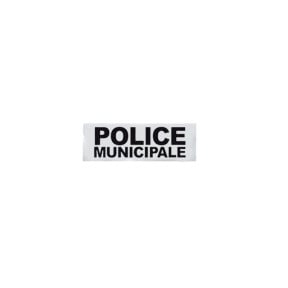 Bandeau Police Municipale rétroréfléchissant 10 x 30 cm - Patrol Equipements