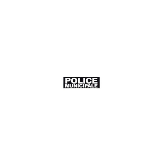 Gemeentepolitie band omgekeerd 2 x 10 cm - Patrol Equipements